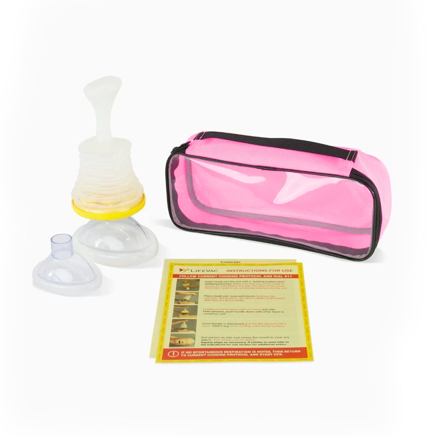 LifeVac Pink Travel Kit